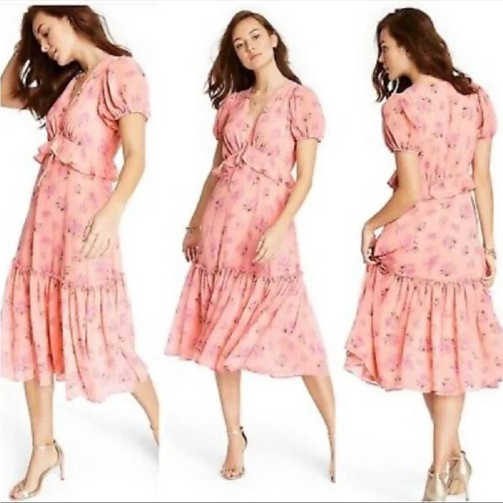 LoveShackFancy x Target Fleur Dress Size 8 - Picture 2 of 15